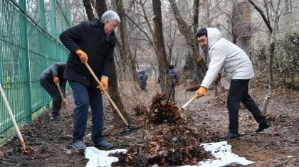 «Таза бейсенбі»: Ел азаматтары игі іс төңірегінде топтасты
