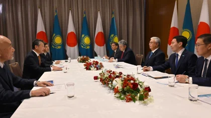 Тоқаев Hitachi Construction Machinery компаниясының президентін қабылдады