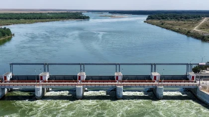 Шу өзеніндегі Фурманов айналма каналы КСРО заманынан кейін алғаш рет тазаланып жатыр