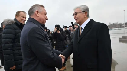 Президент Санкт-Петербург қаласына барды