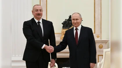 Путин Ильхам Әлиевті туған күнімен құттықтады