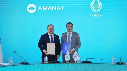 «AMANAT» пен «PARYZ» азаматтардың қаржылық тұрақтылығын нығайту бойынша бірлескен шараларды қолға алды