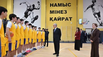 Президент Астанада Tanym көпфункционалды кешенін аралап көрді