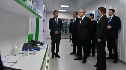 Тоқаев Тараздағы фармацевтикалық кәсіпорындардың қызметімен танысты