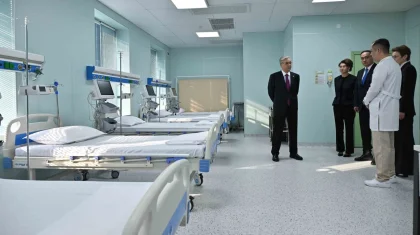 Тоқаев Тараздағы аритмология клиникасының жұмысын тексерді