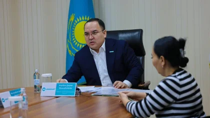 «AMANAT» партиясының қоғамдық қабылдауы азаматтардың әртүрлі мәселелерін тыңдады