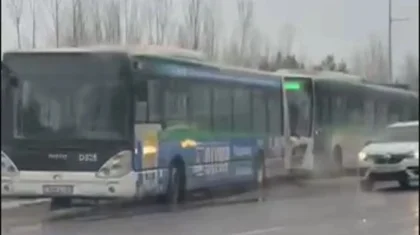 Астанада бүгін 100 жол апаты тіркелген - полиция халыққа ескерту таратты