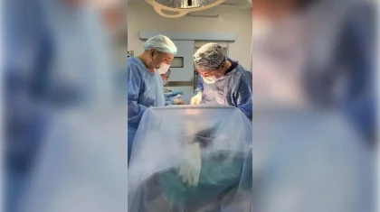 Шымкентте төрт жасар баланың іші үлкен ісікке толып кеткен: дәрігерлер шұғыл ота жасауға мәжбүр болды