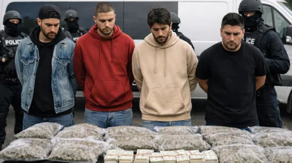 Қордайда бірнеше қап есірткі сатқан 4 адам 11 жылға сотталды