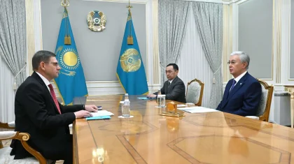 Тоқаев депутат Сергей Пономаревті қабылдады