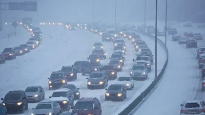 Қазақстанның екі облысында ауа райына байланысты көлік қозғалысы шектелді