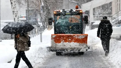 Алматыны қар басып қалды: Шымбұлақта қар деңгейі жарты метрге жетті