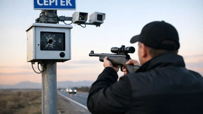 Жамбыл облысында «Сергек» камерасына оқ атқан азамат айыппұл арқалады