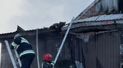 Петропавлдағы диірмен кешенінде өрт шықты