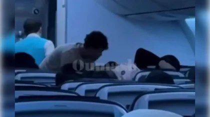 Астана-Шымкент рейсінде есінен танып қалған жолаушыға студент көмек көрсетті