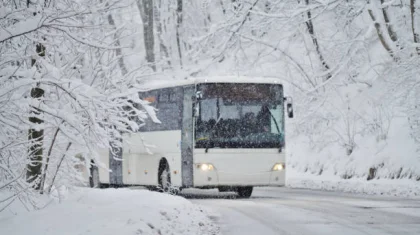 Сарышұнақ аяз: төрт облыстағы магистральды жолдарда қозғалыс шектелді