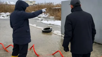 Маңғыстауға көктем ерте келді: Мұнайлы ауданында үйлер мен аулаларды су басты