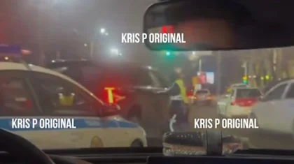 GTA ойынындай: Алматыда кроссовер мінген шетелдік өзге көлікті жаншып, полициядан қашып кетті (ВИДЕО)