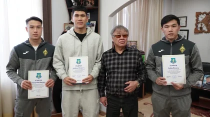 «Қайраттың» қақпашысы Темірлан Анарбеков студент атанды