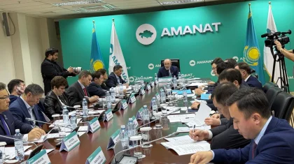 «AMANAT» партиясы өңірлер бойынша жол карталарының орындалуы барысын тексерді