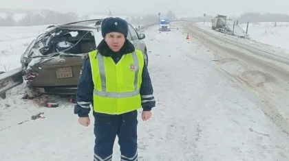 Ресейде қазақстандық нөмір таққан көлік жол апатына ұшырап, екі адам қаза болды