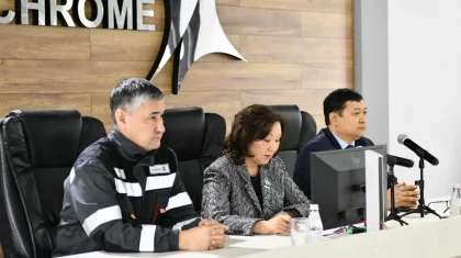 Ақтөбелік кәсіпорын жұмысшылары жаңа Конституция жобасын қолдады