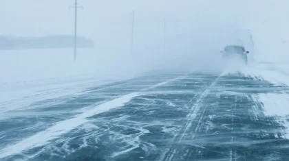 Боран салдарынан бірқатар республикалық жолдар жабылды