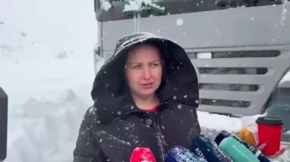 «Бір айдан кейін босанады»: Жамбыл облысында «КамАЗ» жүргізетін көпбалалы әйел қарға батып қалды (ВИДЕО)