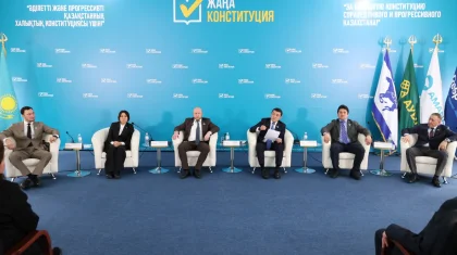 Алматыда Жаңа Конституцияны қолдау жөніндегі қалалық Жалпыұлттық коалицияның алғашқы отырысы өтті