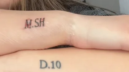 Қазақстандық бойжеткен Шайдоровтың аты мен тегінің алғашқы әріптерін білегіне жаздырды