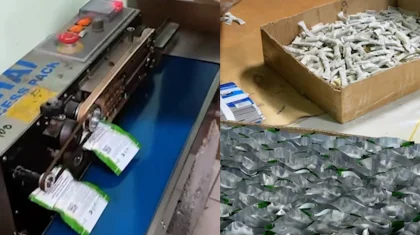 60 млн дана: Түркістан облысында снюс дайындаумен айналысқан топ ұсталды