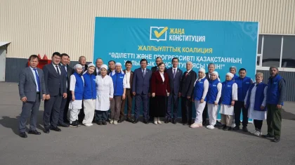 Коалиция мүшелері Түркістанда медицина, аграрлық және өндіріс салаларының өкілдерімен кездесті