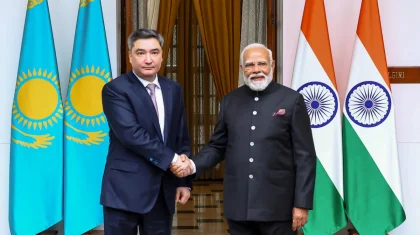 Бектенов Үндістан премьер-министрімен кездесті: екі елдің сауда айналымы 923,3 млн долларға жетті