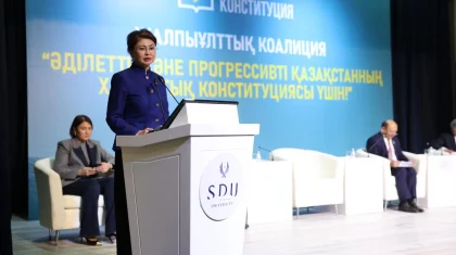 Аида Балаева: Жаңа Конституция сөз бостандығына және ғылыми, техникалық, көркем шығармашылық еркіндікке кепілдік береді