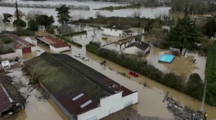 Францияда төтенше жағдай: 35 күндік жауын салдарынан 2 мыңнан астам үй су астында қалды