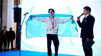 Қысқы Олимпиада чемпионы Михаил Шайдоров елге оралды