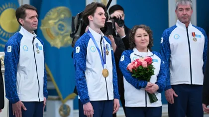 «Мен Олимпиада алтынымен шектелмеймін»: Шайдоров Ақордада Тоқаевқа не айтты (ВИДЕО)