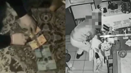 Кентау тұрғыны алтын сататын дүкенге емін-еркін кіріп, 9 млн теңгенің бұйымдарын алып кеткен (ВИДЕО)