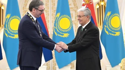 Тоқаев Сербия президентін «Алтын Қыран» орденімен марапаттады