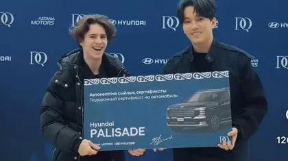 Димаш Шайдоровқа уәде еткен көлігін сыйлады (ВИДЕО)