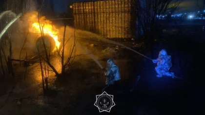 Ақтөбеде автогаз станциясында жарылыс болды