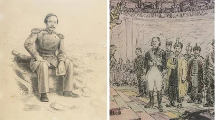 Әбілхан Қастеевтің шөбересі тікелей эфирде атасының ешкім көрмеген суреттерін паш етті (ВИДЕО)