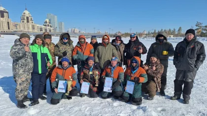 Астанада балық аулаудан қалалық чемпионат өтті