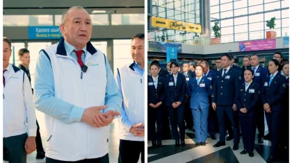 «Нұрлы жол» теміржол вокзалында Конституцияның жаңа жобасы таныстырылды