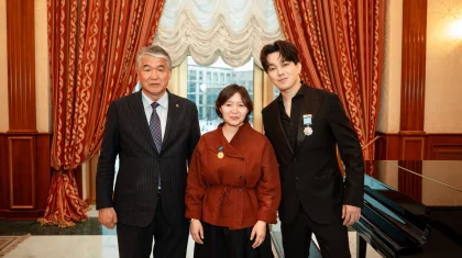 Димаш Құдайберген мен Самал Еслямова ТҮРКСОЙ марапаттарына ие болды