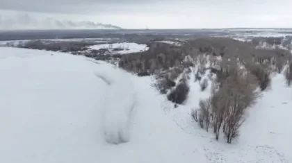 Ертіс өзенінде мұз жару жұмыстары басталып, су тасқыны қаупі сейілді