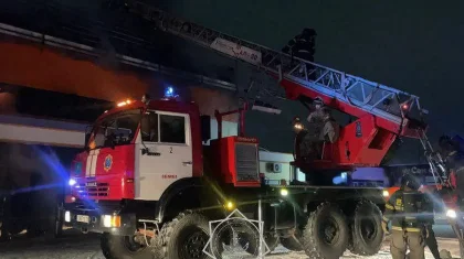 Көкшетау маңындағы өрт: жалын арасынан алты газ баллоны табылды