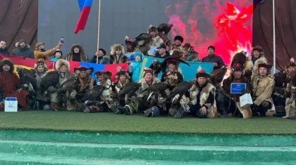 Абай облысының бүркітшісі Әлем чемпионатының күміс жүлдегері атанды