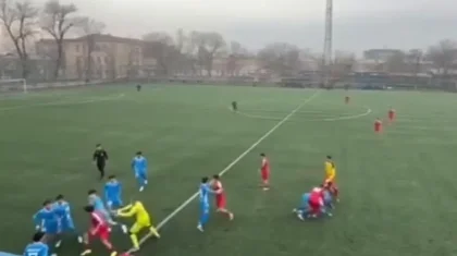 Футбол кезіндегі төбелес: Шымкентте «Ордабасының» капитаны қамалып, қылмыстық іс қозғалды