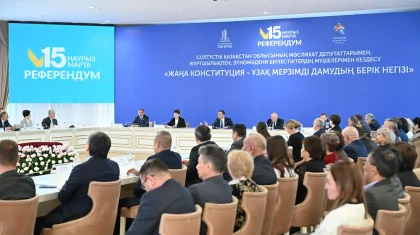 Мәулен Әшімбаев: Жаңа конституция – ең алдымен, жаңа сын-қатерлерге берілген жауап